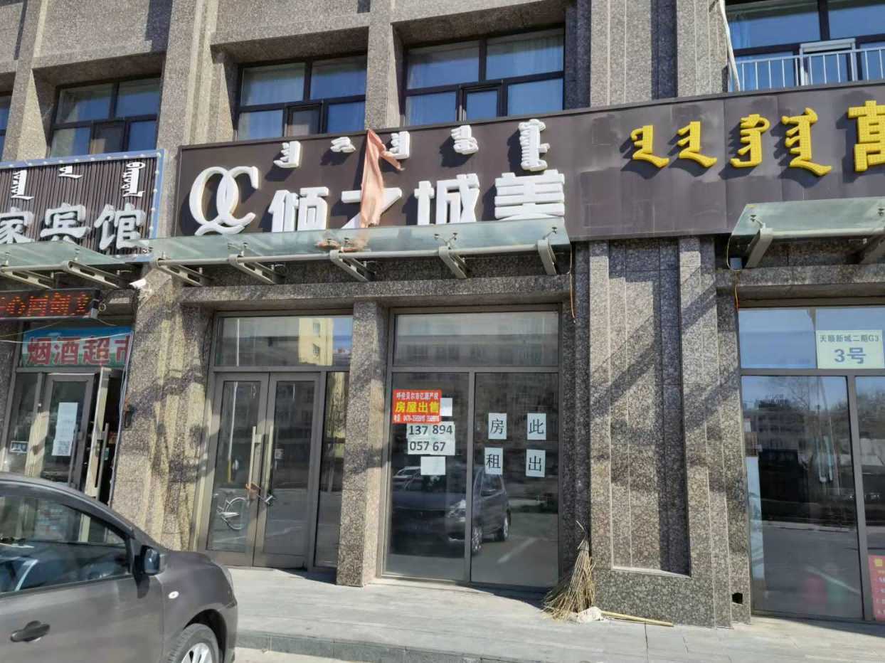 内蒙古自治区呼伦贝尔市海拉尔区天顺新城二期G3号楼商铺4号房产